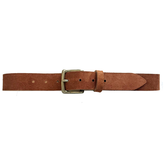 Ceinture "Romi" cuir Velours Naturel