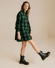 Robe "Ugny Beth" - Tartan forêt