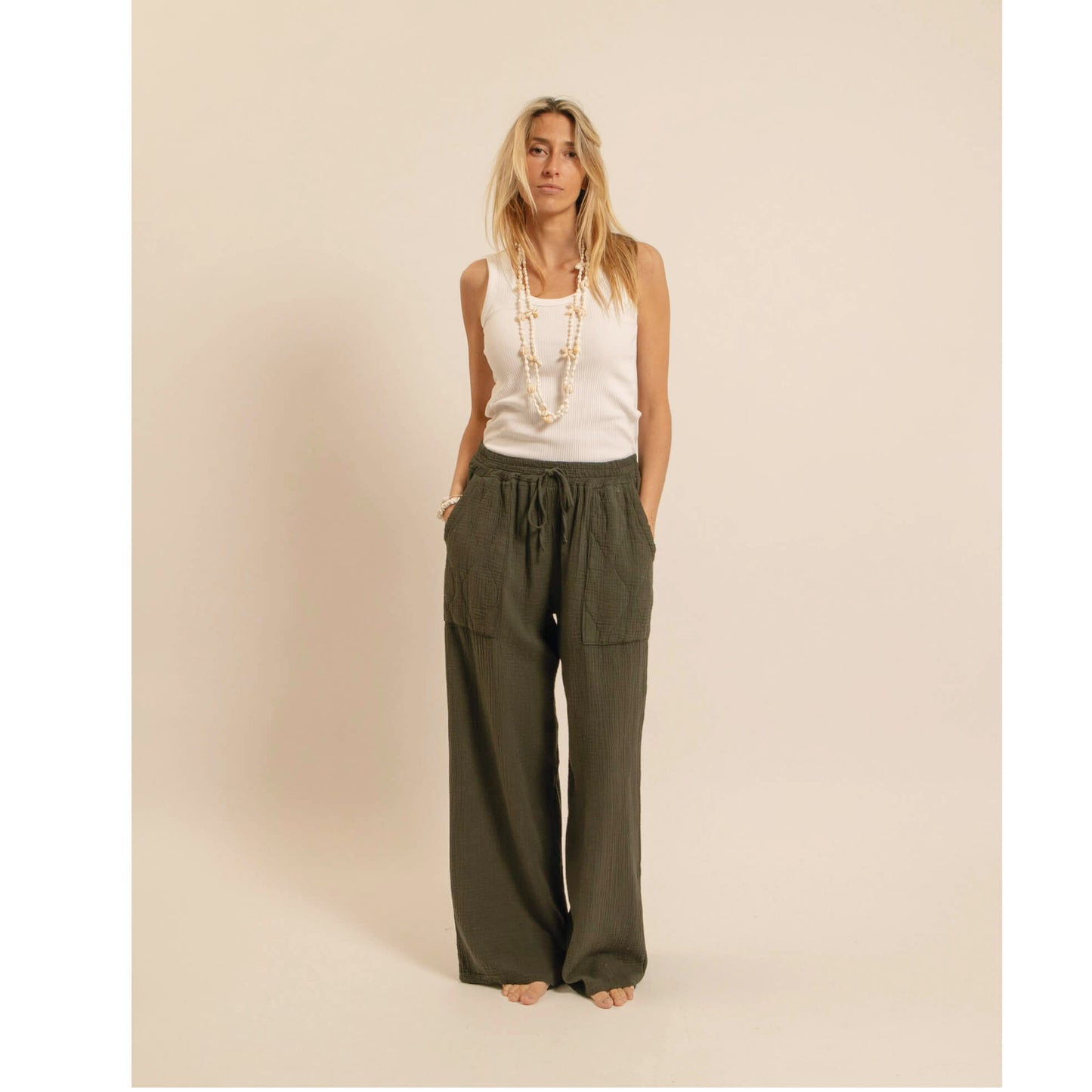 Pantalon "San Diego" - Kaki