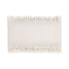 Coussin laine "Shaker" - Ecru