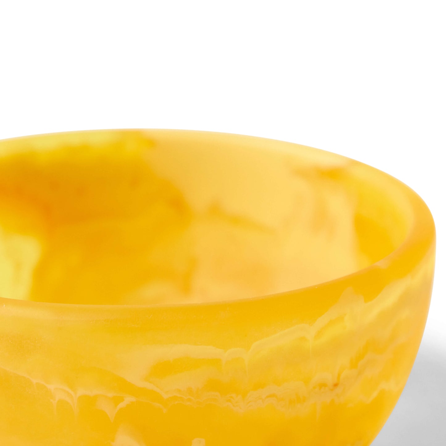 Petit bol résine "Patio Bowl" - Bright Yellow