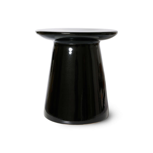Table d'appoint céramique - Noire