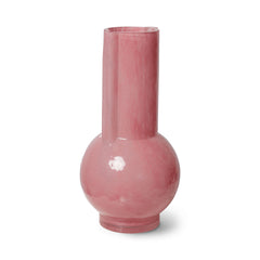 Vase en verre - Flamingo pink