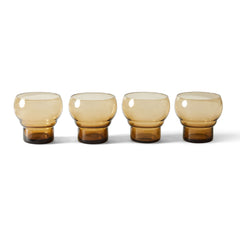 Verre "Bulb" X4 - Amber