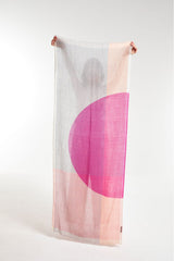 Foulard "Cosmic" - Rose flash