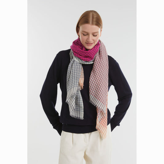 Foulard "Cosmic" - Rose flash