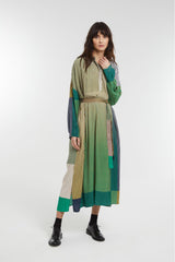 Robe "Romy" - Vibrant vert