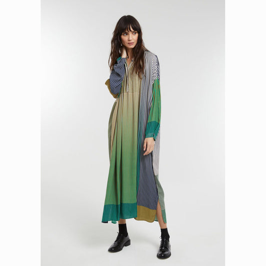 Robe "Romy" - Vibrant vert