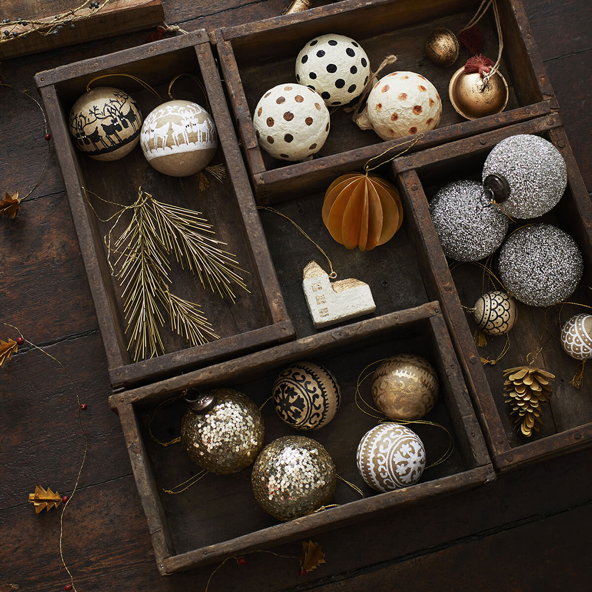 Boule de Noël sequins