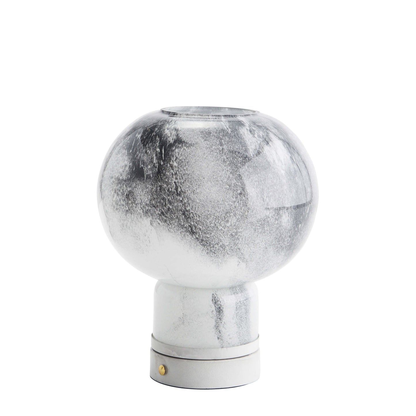 Lampe rechargeable en verre - Gris