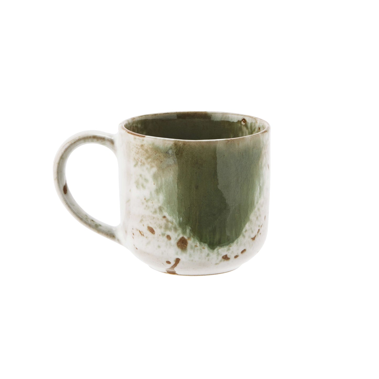 Tasse céramique - Vert/blanc