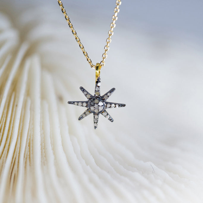 Collier "Star" - Diamants Polki