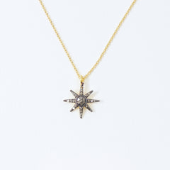 Collier "Star" - Diamants Polki