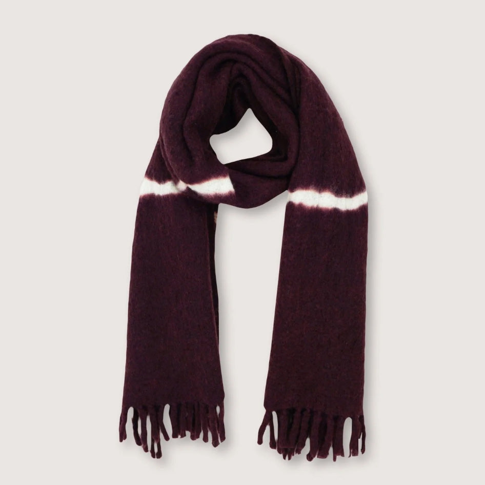 Echarpe dip-dye N°698 - Plum