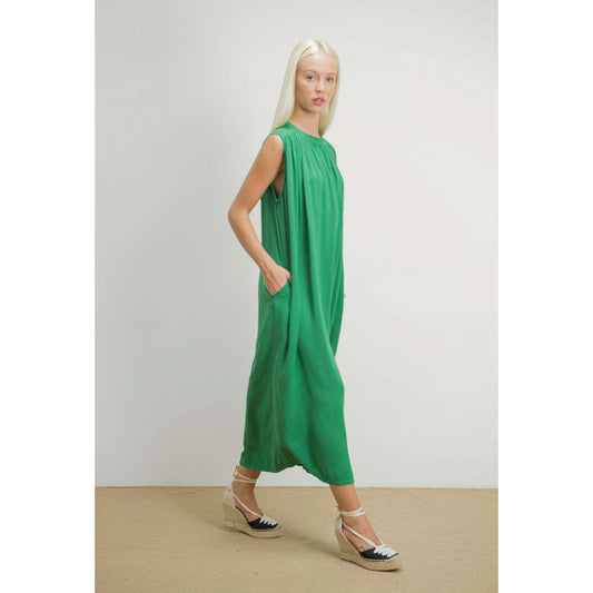 Robe longue  - Vert amazone