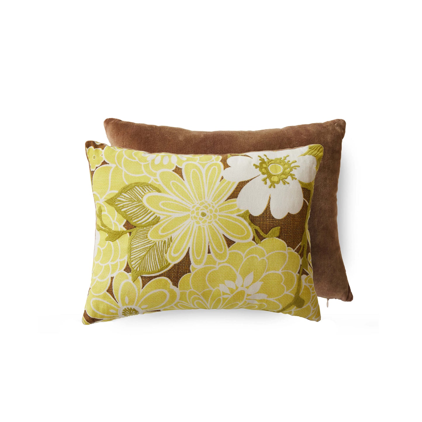 Coussin "Daisy Stitched" rebrodé