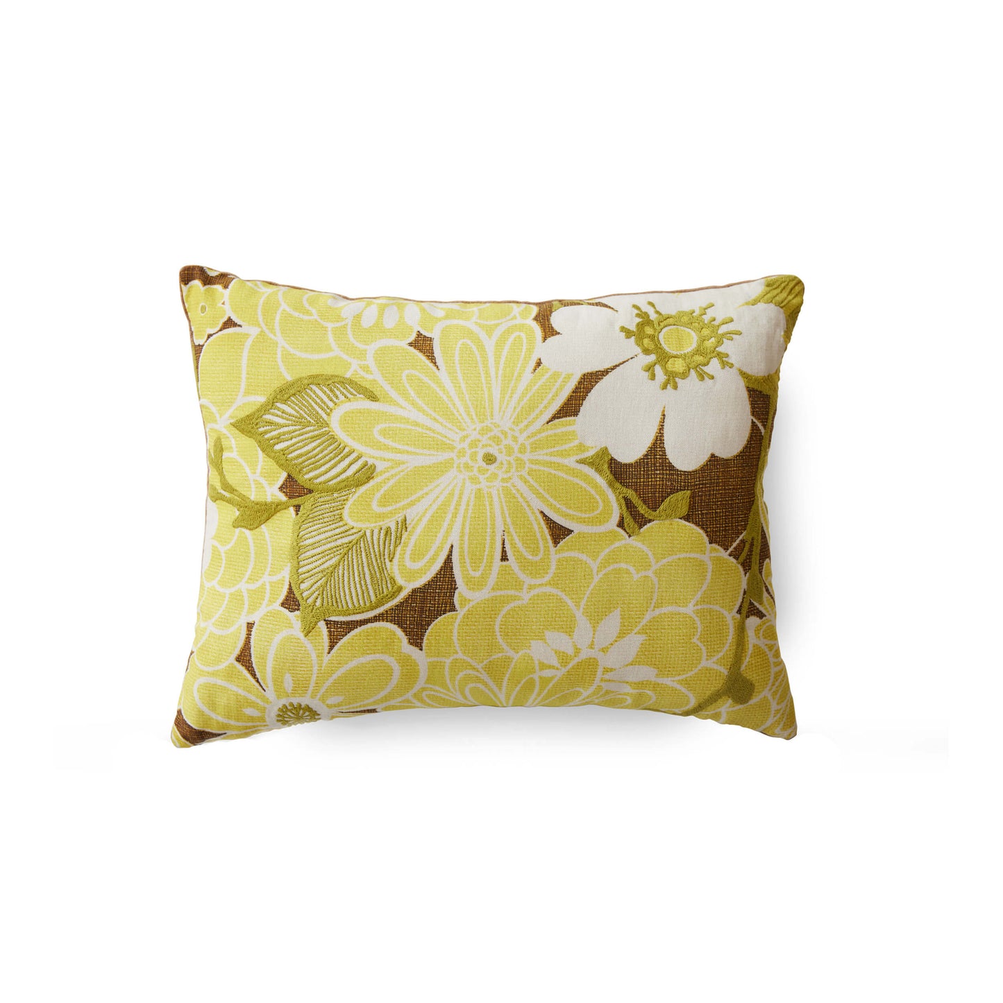 Coussin "Daisy Stitched" rebrodé